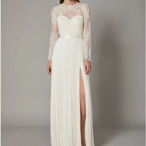 ALTERED, NEVER WORN: BHLDN Catherine Deane Nola Gown, Size 0